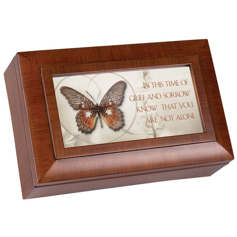 DicksonsInc Sympathy Bereavement Music Decorative Box Wayfair